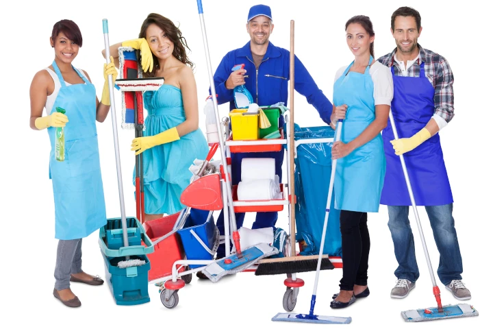 How to Choose a Compliant Commercial Cleaning Provider in Canada - Group of professional cleaners
