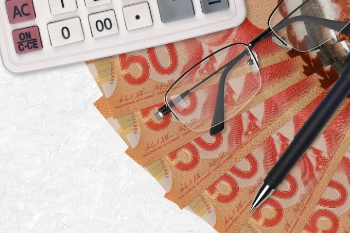 How to Budget for Janitorial Services Before Year-End How to Budget for Janitorial Services Before Year-End - calulator, glasses and pen on fan of $50 bills